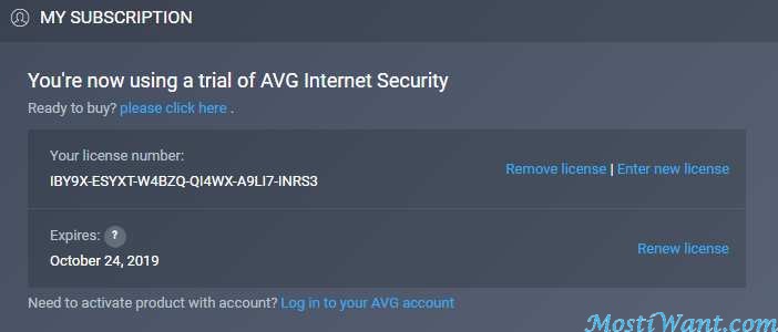 Avg Free Activation Code 2017